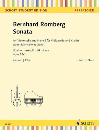 Romberg Sonata in E Minor, Op. 38/1