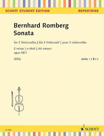 Romberg Sonata in E Minor, Op. 38/1