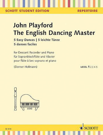 Playford English Dancing Master - Schott Student Edition