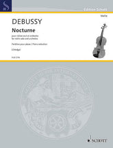 Debussy Nocturne Violin & Orchestra Reduction (Piano)