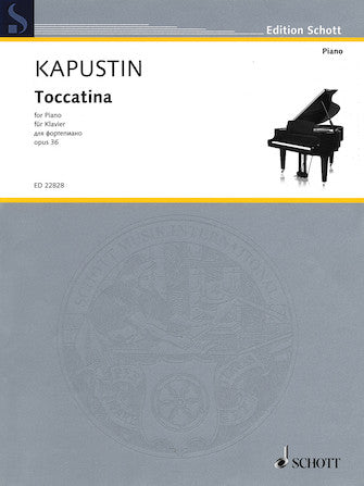 Kapustin Toccatina, Op. 36 Piano