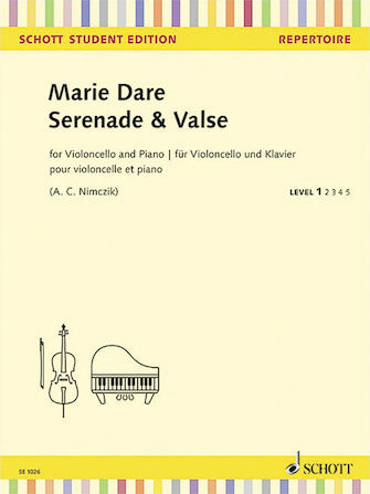 Serenade and Valse Cello and Piano