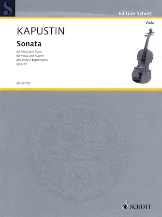 Kapustin Viola Sonata, Op. 69