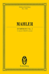 Mahler Symphony No. 2 in C Minor Study Score