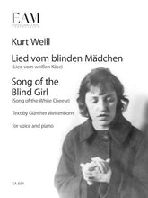 Lied Vom Blinden Maedchen (song Of The Blind Girl) For Voice And Piano