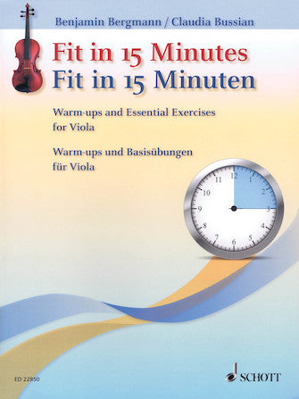 Fit in 15 Minutes Warm-Ups and Essential Exercises for Viola