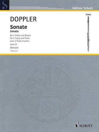 Doppler Sonata 2 Flutes and Piano