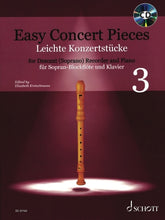 Easy Concert Pieces, Book 3 Descant Recorder and Piano