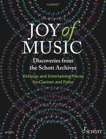 Joy of Music Virtuoso and Entertaining Pieces for Clarinet and Piano