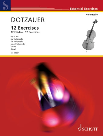Dotzauer 12 Exercises Op. 107 Cello