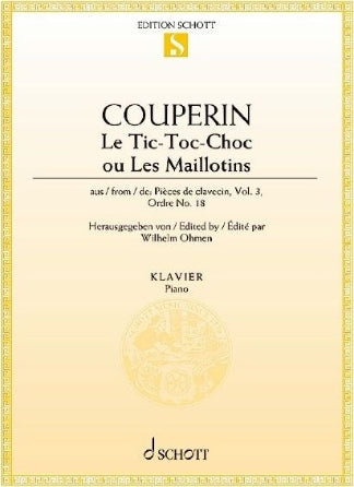 Couperin Le Tic-Toc-Choc ou Les Maillotins Piano