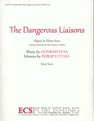 Susa The Dangerous Liaisons Vocal Score
