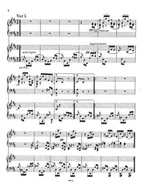Brahms Variations on an Original Theme Op. 21 No. 1
