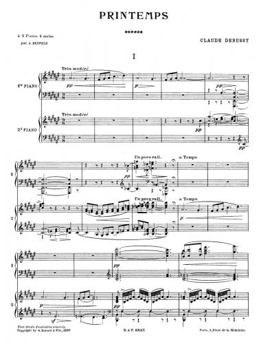 Debussy Printemps