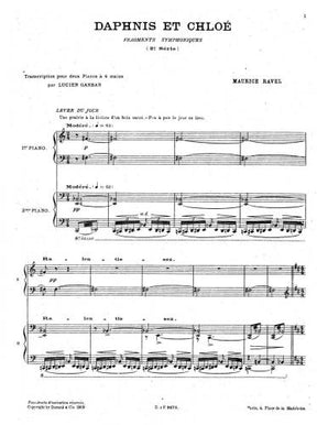 Ravel Daphnis and Chloé Suite No. 2