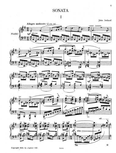 Ireland Piano Sonata