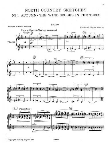 Delius North Country Sketches