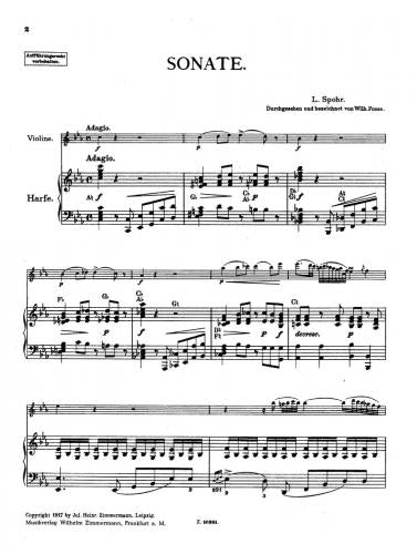 Spohr Sonata in C minor