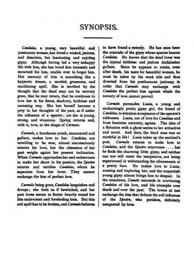 de Falla El Amor Brujo Vocal Score