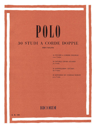 Polo 30 Double Chord Studies