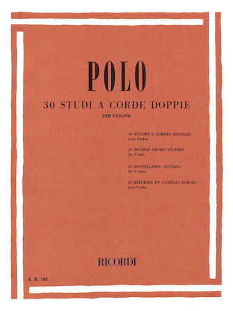Polo 30 Double Chord Studies