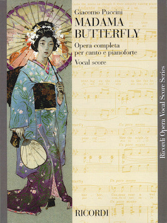 Puccini Madama Butterfly Vocal Score Italian/English