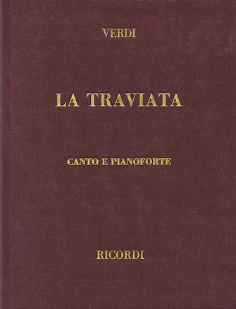 Verdi La Traviata Italian Only – Cloth Score.