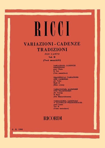 Ricci Variations and Cadenzas of Rossini - Appendix No. 2