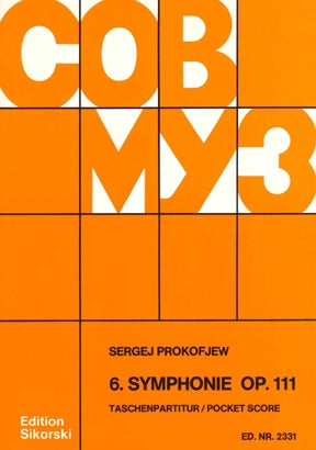 Prokofiev Symphony No. 6, Op. 111