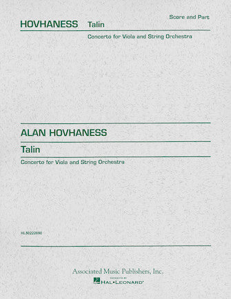 Hovhanness: Talin Concerto (Reduction)