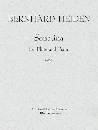 Heiden Sonatina (1958) for flute and piano