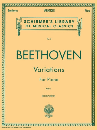 Beethoven Variations - Book 1 Piano Solo