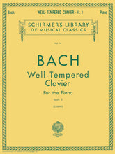 Bach Well Tempered Clavier - Book 2