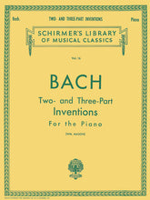 Bach Inventions, 30 Two- and Three-Part Piano Solo