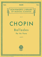 Chopin Ballades Piano Solo