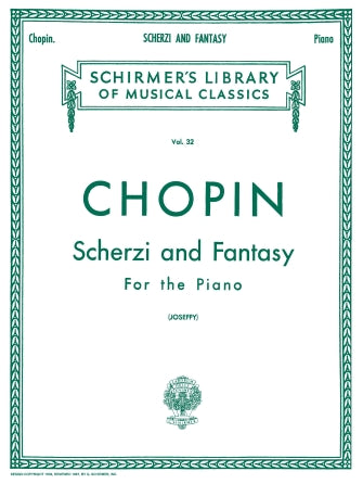 Chopin Scherzi; Fantasy in F Minor Piano Solo
