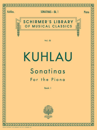 Kuhlau Sonatinas - Book 1 Piano Solo
