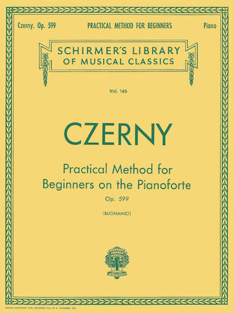Czerny Practical Method for Beginners, Op. 599 Piano Technique