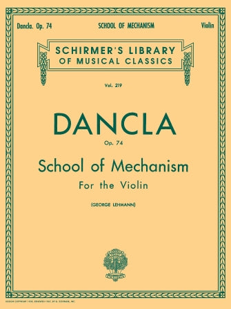 School of Mechanism, Op. 74