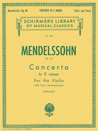 Mendelssohn Violin Concerto in E Minor, Op. 64