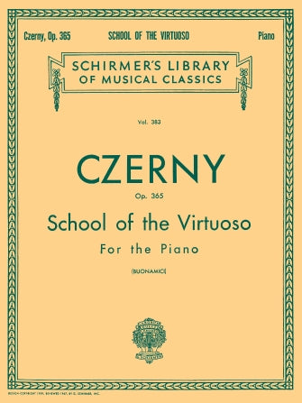 Czerny School of the Virtuoso, Op. 365