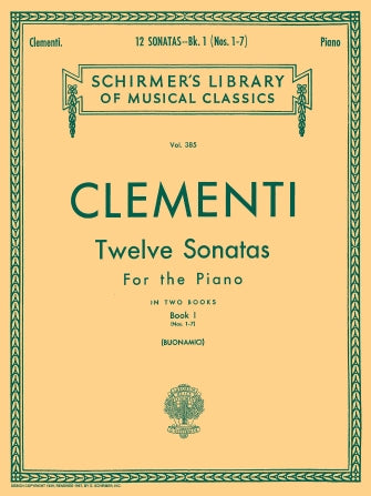 Clementi 12 Sonatas - Book 1