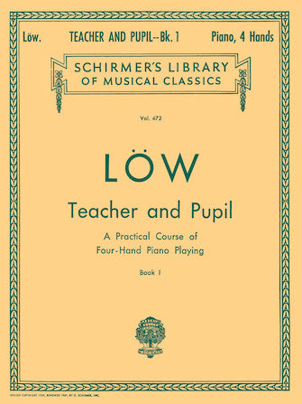 Low Teacher and Pupil Book 1 Piano Duet