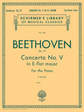 Beethoven Concerto No. 5 in Eb (Emperor), Op. 73 (2-piano score)