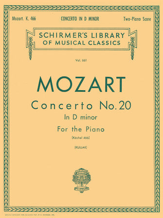 Mozart Concerto No. 20 in D Minor, K.466