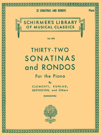 32 Sonatinas and Rondos