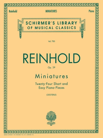 Miniatures, Op. 39