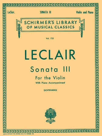 Sonata No. 3 in D