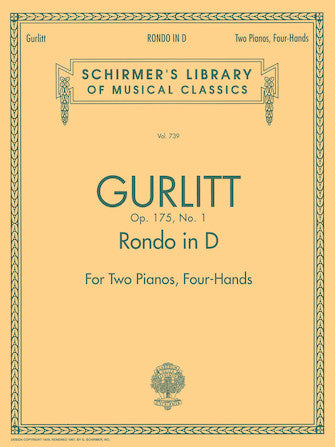 Rondo in D, Op. 175, No. 1 (set)