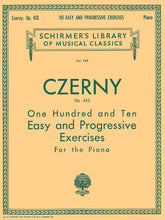 Czerny 110 Easy and Progressive Exercises Opus 453